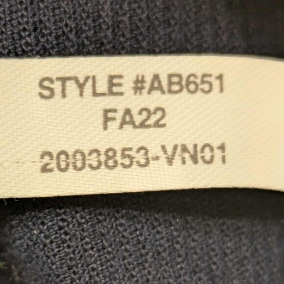 J. Crew Corduroy 5 Pocket Dark Wash Blue Jeans Womens 28 Pullon Zip Fly - Picture 12 of 14